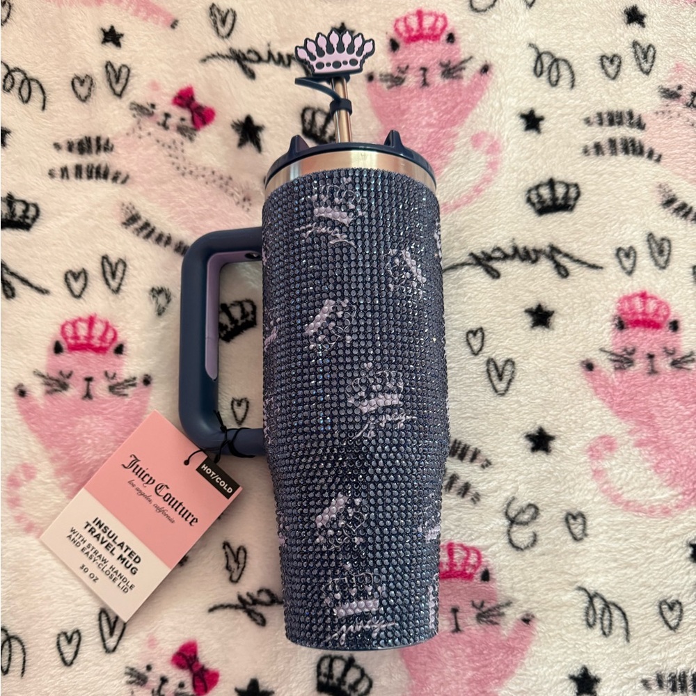 Juicy Couture Sparkling Navy Tumbler